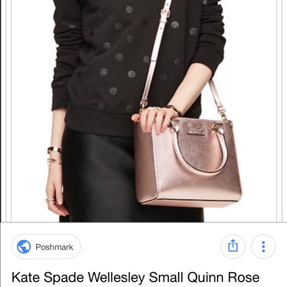 Kate Spade Rose Gold Crossbody - Picture 7 of 8